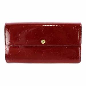 ヴェルニ ポルトフォイユ サラ モノグラム長財布 レッド