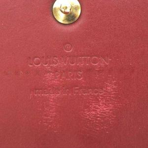 LOUIS VUITTON ヴェルニ ポルトフォイユ サラ モノグラム長財布 レッド