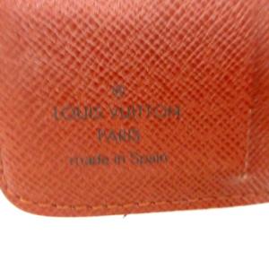 LOUIS VUITTON M61667 モノグラム コンパクトジップ 2つ折り財布 ブラウン 