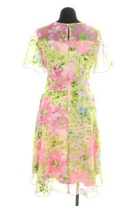 M'S GRACY 花柄フレアスリーブワンピース 38 ピンク