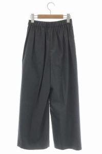 ENFOLD タックワイドスラックスパンツ グレー