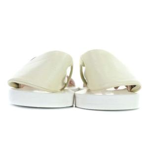 JIL SANDER トングサンダル レザー 22.5cm 白