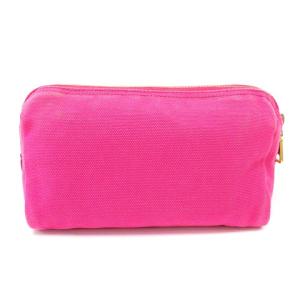 PRADA キャンバスマルチポーチ ピンク