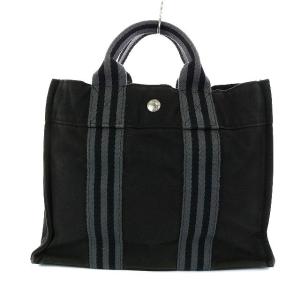 HERMES フールトゥPM ハンドバッグ ブラック
