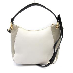 FURLA 2WAY レザーショルダーバッグ ホワイト