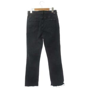 MOTHER ドゥーズィエムクラス取扱い FADED BLACK INSIDER CROP デニムパンツ
