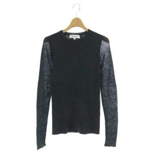 ウールニットセーター 38 グレー