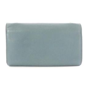 Chloe BOBBIE チェーンウォレットバッグ 水色