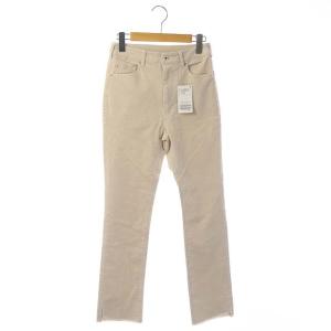 Spick&Span 21SS コーデュロイミッドライズスリムストレートパンツ スキニー 36 キナリ