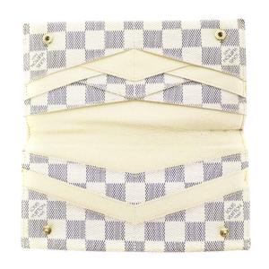 LOUIS VUITTON ダミエ アズール ポルトフォイユ オリガミロン 二つ折り長財布 ベージュ