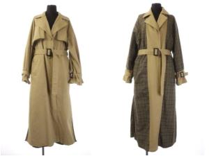 AMERI REVERSIBLE TRENCH COAT リバーシブルトレンチコート ベージュ