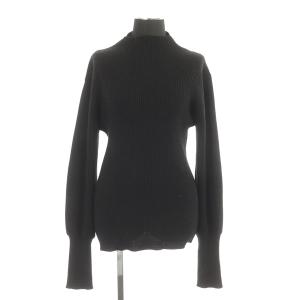 TURTLE PUFF SLEEVE KNIT F ブラック