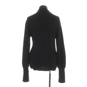 Ameri VINTAGE TURTLE PUFF SLEEVE KNIT F ブラック