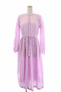 18SS キャミソール付きワンピース 36 ピンク