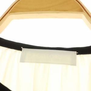 CELFORD ブラウス ボータイ シフォン アイボリー