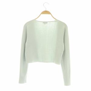 TOCCA SQUARE BOLERO ニットカーディガン ライトブルー
