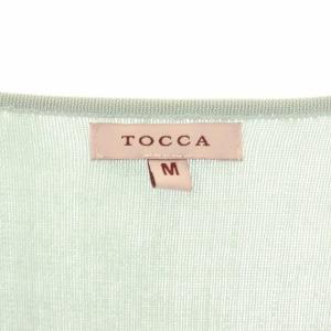TOCCA SQUARE BOLERO ニットカーディガン ライトブルー