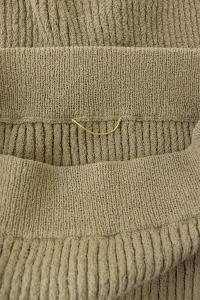L'Appartement BOUCLEニットスカート スリット 34 ベージュ