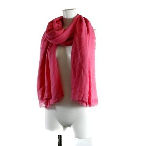 Faliero Sarti ストール 大判 モダール カシミヤ混 ピンク