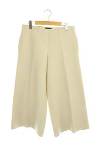 ウールサキソニーワイドパンツ 40 アイボリー