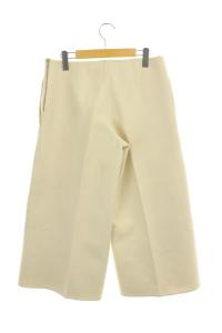 Drawer ウールサキソニーワイドパンツ 40 アイボリー