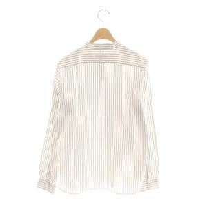 MARGARET HOWELL ストライプ柄シャツ 2 グレー