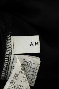 Ameri VINTAGE ameri Romantic Rope dress ロング フレア レース  ブラック