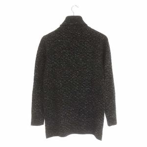 RIPVANWINKLE 5GG Wool Cotton Long Knit ブラック