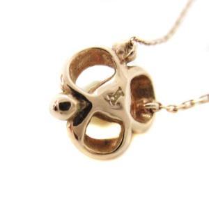 VENDOME AOYAMA ネックレス K10 パール ピンクゴールド