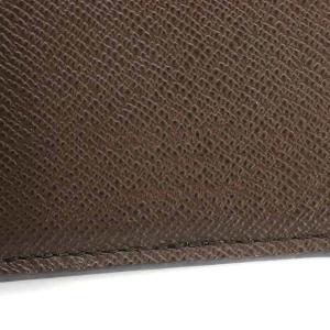 LOUIS VUITTON N63145 ダミエ・エベヌ オーガナイザー・ドゥ ポッシュ  カードケース ブラウン 