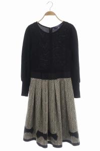 カメリアドッキングワンピース 40 ブラック