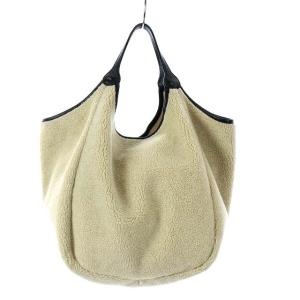 marco masi ムートントートバッグ ベージュ