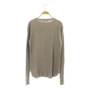 L'Appartement 21SS 長袖リブニットカットソー ベージュ