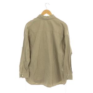 REMI RELIEF 20SS アパルトモン取扱 Chambray ミリタリーシャツ F ベージュ