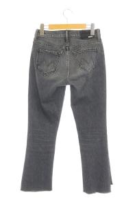 MOTHER 21SS GREY INSIDER CROP デニム パンツ ジーンズ カットオフ スリム 25