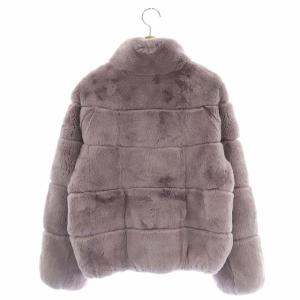 Diagram GRACE CONTINENTAL レッキスファーショートジャケット 36 パープル