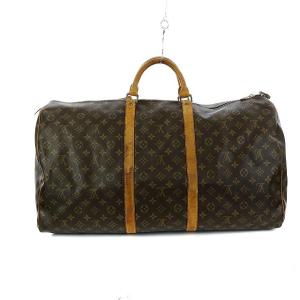 LOUIS VUITTON M41422 モノグラム キーポル バンドリエール60 ボストンバッグ ブラウン