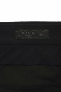 PRADA 2015 コットンチノパンツ 48 ネイビー