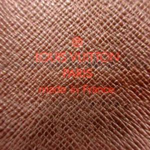 LOUIS VUITTON N60002 ポルトフォイユアコルディオン ダミエ 長財布 レザー ブラウン