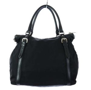 PRADA ナイロントートバッグ ロゴ ブラック