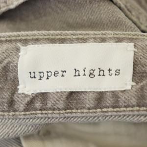 upper hights THE LIPSTICK デニムパンツ 24 ライトグレージュ