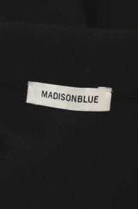 MADISONBLUE 20SS DOUBLE FACE MI-MOLLET FLARE スカート ブラック