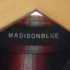 MADISONBLUE マディソンブルー レーヨンチェックシャツ