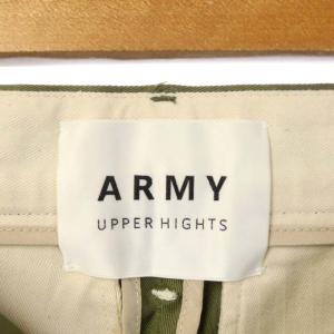 upper hights THE SEVENTYS チノパンツ ハイライズ バギー 24 カーキ