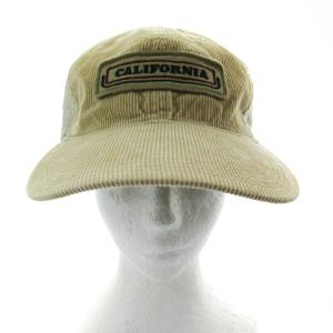 L'Appartement STAMMBAUM 20AW コーデュロイキャップ F ベージュ