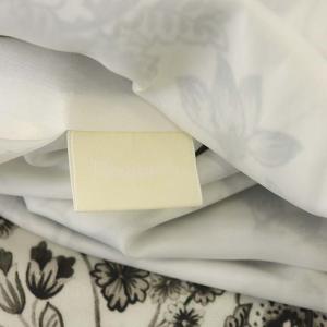 Diagram GRACE CONTINENTAL 21SS 総柄ロングフレアスカート ブラック