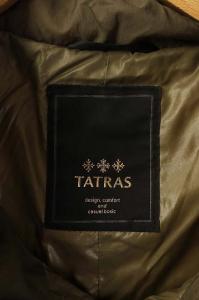 TATRAS ダウンコート ジップアップ 01 カーキ