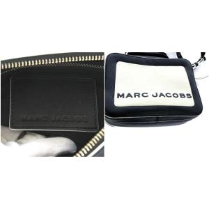 MARC JACOBS THE BOX カラーブロック 20 ショルダーバッグ 2way ホワイト