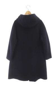 ANAYI ライトリバーモッズコート フード 34 ネイビー