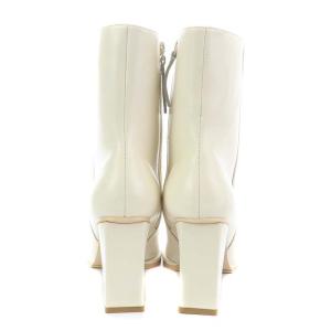 Ameri VINTAGE 21AW SEAMLESS LITTLE SQUARE BOOTS ショートブーツ カウレザー